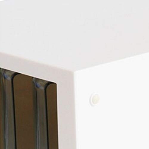 5-Layer Desktop File Cabinet A4 Data Storage Cabinet White