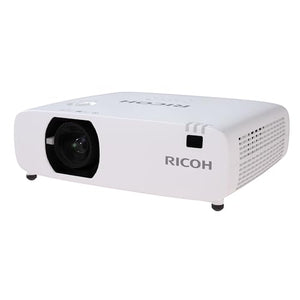 RICOH Compact 3LCD Laser Projector | 5200 Lumens | WUXGA Resolution | 30-300" Screen | 360° Installation | 30k Hours | 16W Speaker