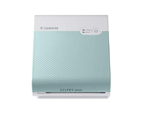 Canon SELPHY QX10 Portable Square Photo Printer for iPhone or Android, Green