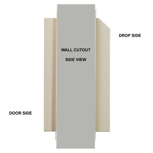 Protex WDS-311 Through-The-Wall Letter/Payment Drop Box