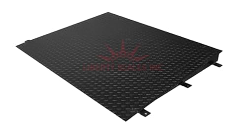 Liberty Scales 48" x 48" Pallet Size Floor Scale with Smart Digital Indicator - 2500 lbs Capacity