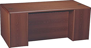HON 10787RNN 10700 Mahogany Single Pedestal Desk, 72w x 36d x 29 1/2h