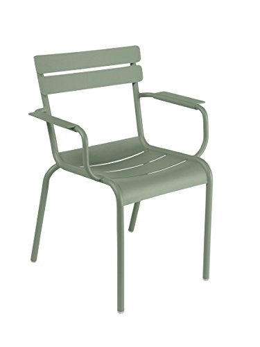 Fermob Luxembourg Stacking Arm Chair Set of 2 - Cactus