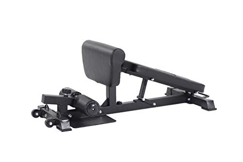 ALTAS Strength 6005B Sissy Squat Black Adjustable Squat Machine Light Commercial Equipment Ab Strength Training Home Gym Workout