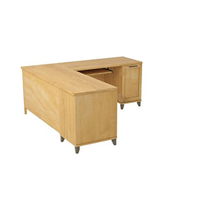 Bush Furniture Somerset 71W L Shaped Desk, Maple Cross