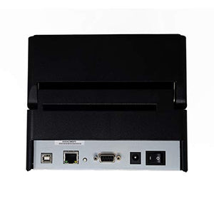 Citizen Thermal Transfer Desktop Label Printer - 300 DPI USB Serial & LAN (Ethernet) Commercial Grade Printer with Width of 1" to 4" (BBRR-CL-E331XUBNNA, Black)