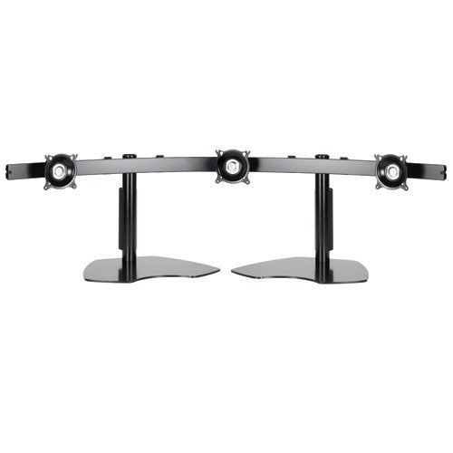 Chief Mfg. Widescreen Monitor Triple Horizontal Table Stand - Black