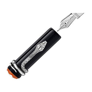 Montblanc Heritage Collection Rouge Et Noir Special Edition Resin Black Fountain Pen 114722