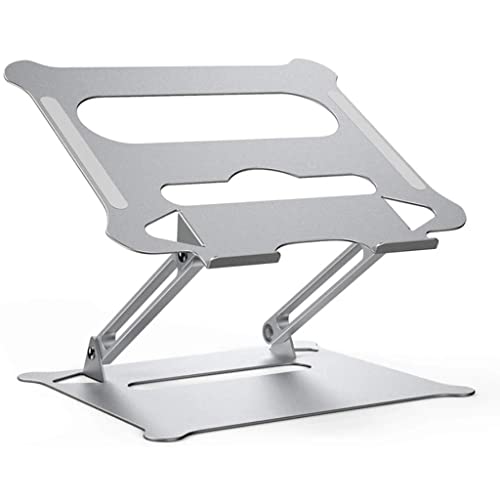 HNTHY Portable Foldable Laptop Stand Lifting Aluminum Alloy Notebook Computer Stand Universal Adjustable Storage Cooling Holder Stand