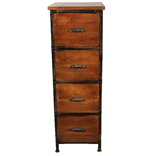 AA Warehousing BRA87 File Cabinet, Brown