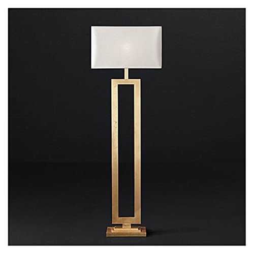 Three-Dimensional Floor Lamp Retro Living Room Bedroom Study (Lampshade Color: B) (Black)