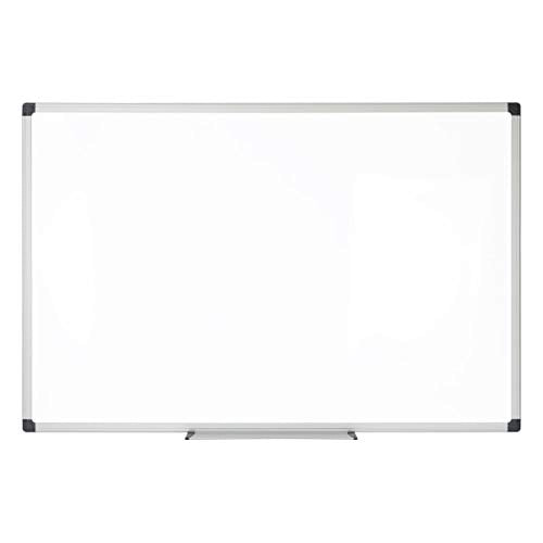 Realspace™ Magnetic Dry-Erase Whiteboard, 48" x 72", Silver Frame