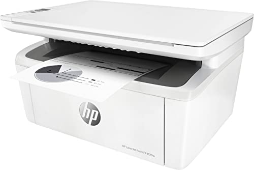 HP LaserJet Pro MFP M29w Wireless All-in-One Monochrome Laser Printer, Print & Scan & Copy, Mobile Printing, 19ppm, LCD Control Panel, Auto On/Off, Works with Alexa (Y5S53A), Bundle with Printer Cable