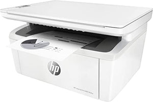 HP Laserjet Pro MFP M29W G All-in-One Wireless Monochrome Laser Printer for Home Business Office, White - Print Scan Copy - 19 ppm, 600 x 600 dpi, 8.5 x 11.69 Print Size, 1.0" Icon LCD Display