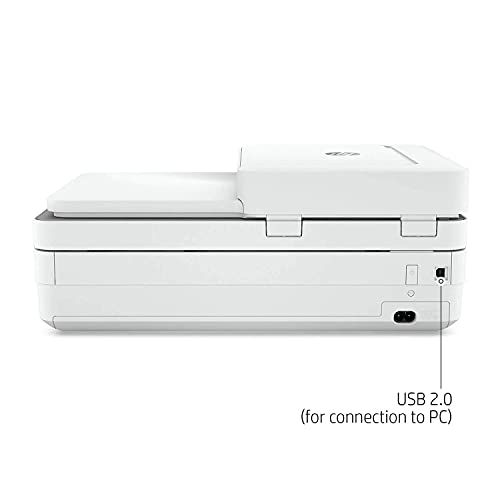 HP Envy Pro 6458 All-in-One Color Inkjet Printer, Copy, Scan, Mobile fax, Instant Ink Ready, 5SE48A (Renewed)