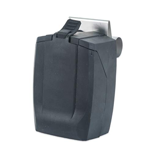 KeyGuard PRO Hanging Lock Box & Faraday Bag - Portable Punch Button Combination Lockbox to Hang on Car Windows and More - Portable Faraday Pouch for Key Fobs and Small Devices - SL-591-CVR - 4 Pack