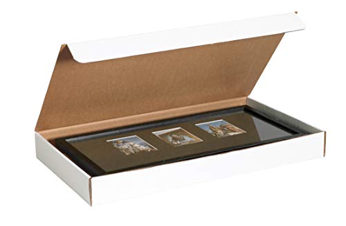 Aviditi Corrugated Literature Mailer, 23" X 13" X 2-1/2", Oyster White, Bundle of 50 (ML23132)