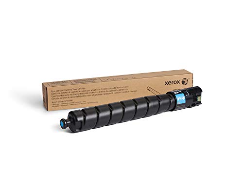 Genuine Xerox Cyan Standard Capacity Toner Cartridge (106R04034) - 7,600 Pages for use in VersaLink C8000