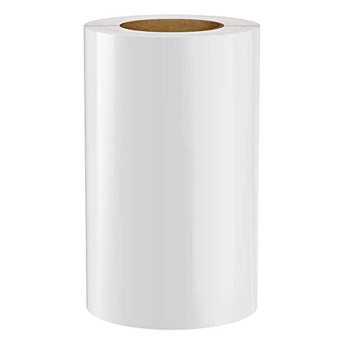Premium Vinyl Label Tape for DuraLabel, LabelTac, VnM SignMaker, SafetyPro and Others, Clear, 9" x 150'