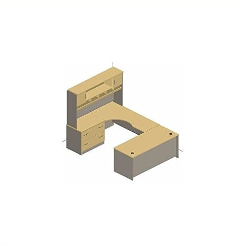 Bush Business Series C 4-Piece U-Shape Left-Hand Computer Desk