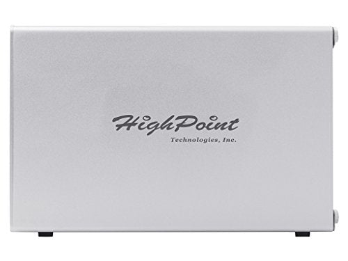 Highpoint RocketStor 6661A-2U2e Thunderbolt 3 to 2X 5Gb/s USB 3.0 Plus 2X 6Gb/s eSATA Adapter