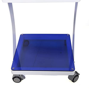 DYRABREST 3 Tier Steel Rolling Utility Cart Beauty Salon Trolley Stand Carts