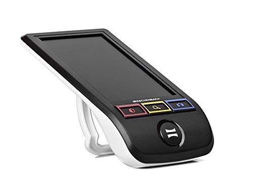 Eschenbach SmartLux Digital Portable Magnifier - Handheld HD Video Magnifier for Low Vision w/Image Capture - (5X, 7X, 9X, 12x Magnification & 5 Viewing Modes) w/Liberty Cleaning Cloth