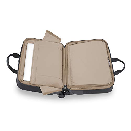 Briggs & Riley @ Work-Spinner Brief Rolling Briefcase, Black, Large