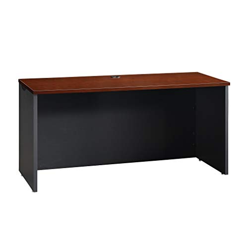 Sauder Via Collection Credenza, Classic Cherry Finish