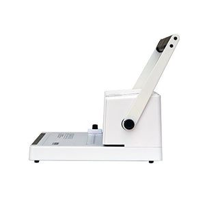 TruBind Coil Binding Machine - Manual Round Hole Punch - Adjustable Side Margin - 4 to 1 Pitch - 20 Sheet Capacity