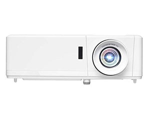 Optoma Laser Home Theater Projector with HDR | 4K Input | 4000 Lumens | Lamp-Free 30,000 Hours | 1.3X Zoom | Quiet 32dB | Crestron Compatible, White