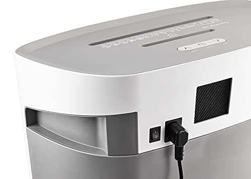 Dahle PaperSAFE PS 380 Paper Shredder, Oil Free, Security Level P-4, 15 Sheet Max, Shreds CDs & Credit Cards