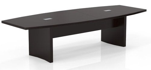Mayline 10' Conference Table Dimensions: 120"W X 48"D X 29.5"H Table Sit 10 People 1 5/8" Thick Work Surface Two Grommets For Wire Management - Gray Steel