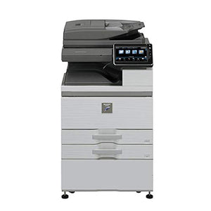 Sharp MX-M754N Tabloid-sized High-Speed Mono Laser Multifunction Copier - 75ppm, Copy, Print, Scan, 2 Trays, Cabinet (Certified Refurbished)
