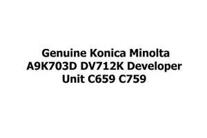 Genuine Konica Minolta A9K703D DV712K Developer Unit C659 C759