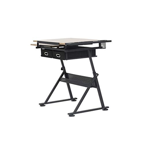 Adjustable Drawing Craft Table,with Adjustable Height for Art Design Drawing Writing Painting Crafting Drafting Work and Study