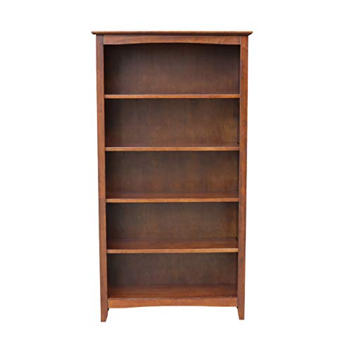 International Concepts Shaker Bookcase, 60-Inch