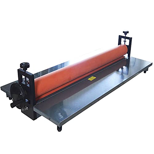 INTSUPERMAI 39inch Manual Cold Roll Laminator Machine with Hand Crank Pressure