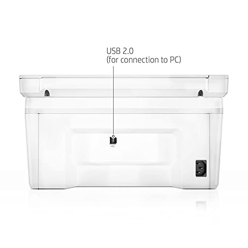 HP Laserjet Pro MFP M29W E All-in-One Wireless Monochrome Laser Printer for Home Business Office, White - Print Scan Copy - 19 ppm, 600 x 600 dpi, 8.5 x 11.69, Hi-Speed USB