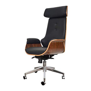 None Boss Chairs Leather Executive Office Chair (Size: West Leather)