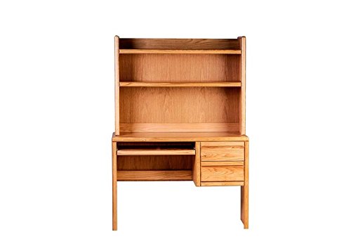 Forest Designs Bullnose Hutch, 44" W x 31" H x 13" D, Whitewash Oak