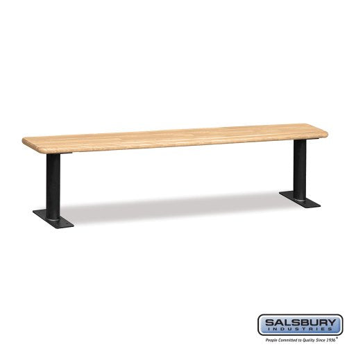 Salsbury Industries 77788LGT 96" Wood Locker Benches, Light