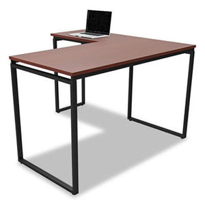 Linea Italia SV751CH Seven Series L-Shaped Desk, 60" by 60" by 29-1/2", Cherry