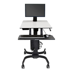 Ergotron WorkFit-C LD Single Monitor Mobile Standing Desk