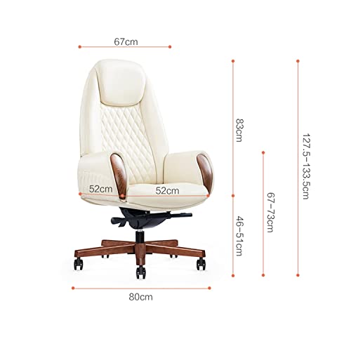 CBLdF Luxury Boss Chair, High-Back President Swivel Chairs, Ergonomic Managerial Executive Chairs, 125° Reclining Office Chair