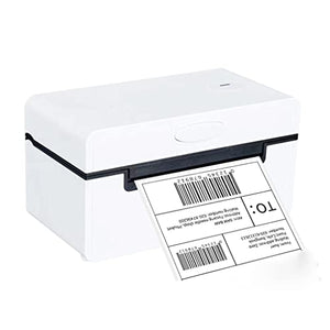 None Desktop Thermal Label Printer for 4x6 Shipping Package Label Maker 180mm/s USB BT Thermal Sticker Printer