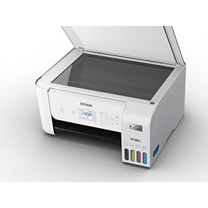 Epson EcoTank 2803 Series All-in-One Color Inkjet Cartridge-Free Supertank Printer I Print Copy Scan I Wireless I Mobile & Voice-Activated Printing I Print Up to 10 ISO PPM I 1.44" Color LCD