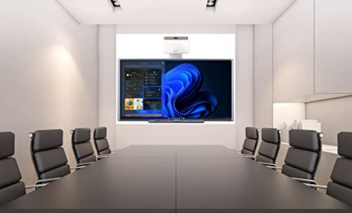 SMART Electronic Interactive Dry Erase Board for Classroom Presentation/Collaboration (7' x 4') with Short Throw Projector