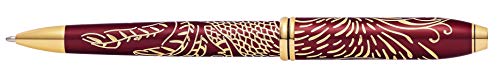Cross Townsend Year of The Rooster Titian Red Lacquer Ballpoint Pen (AT0042-45)