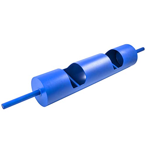 Happybuy Log Bar, Powerlifting Log Press Bar, Log Lift Bar Commercial Grade Strength Equipment for Commercial and Home Weight Lifting, 10Inch, Blue